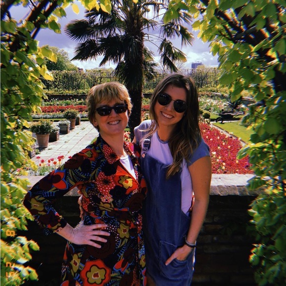 Periwinkle Velvet Overall Dress - Picture 3 of 5